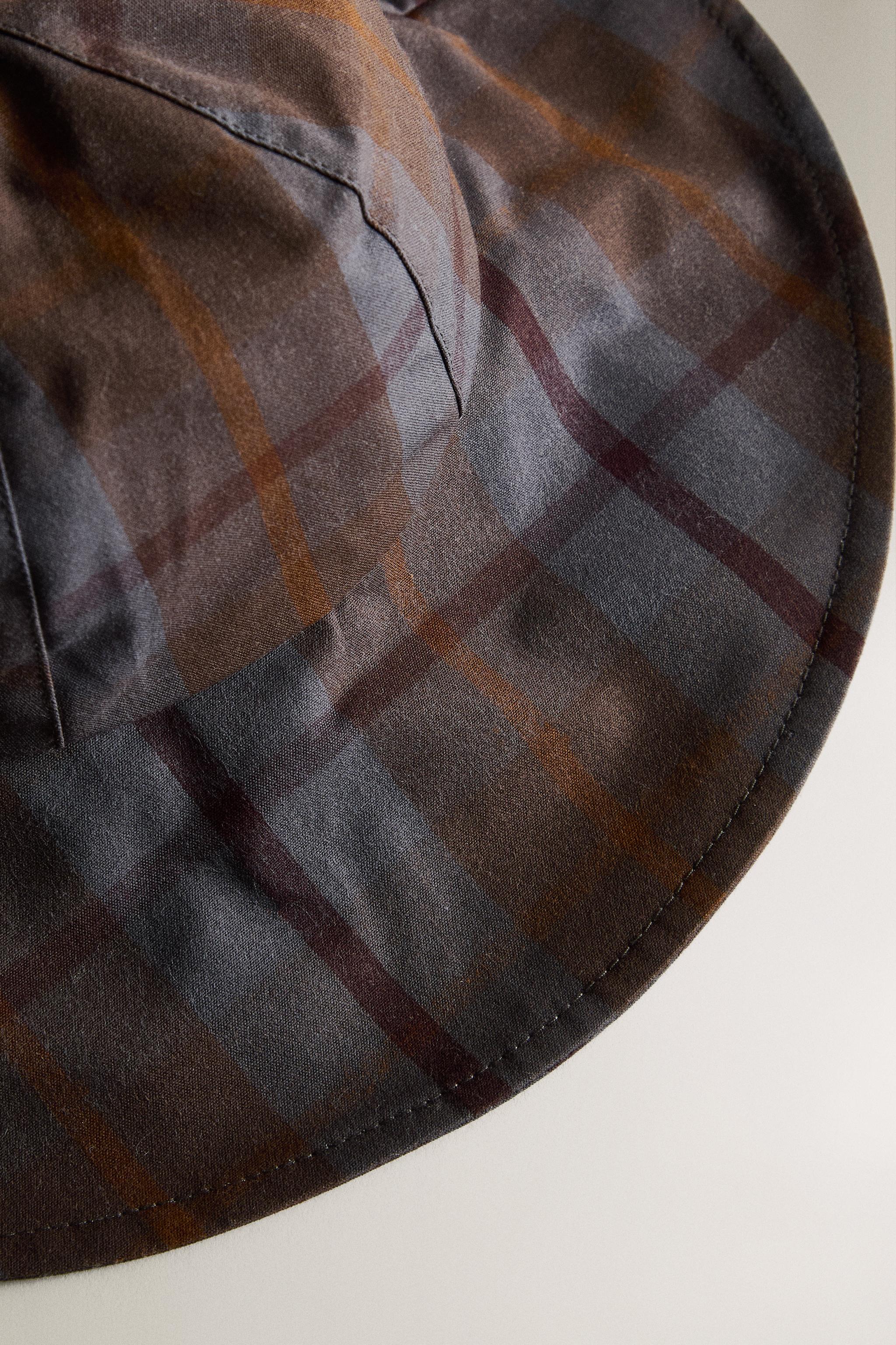 CHILDREN'S TARTAN CHECK HAT